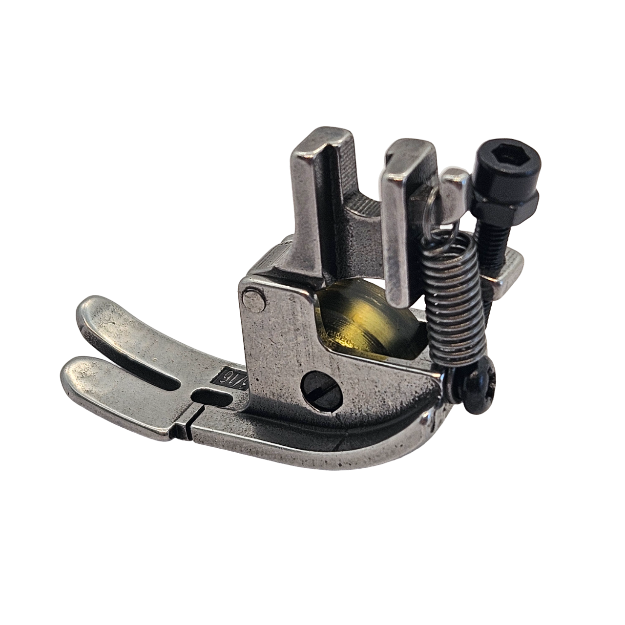 Düz Makine Bıçaklı Sarı Teker Ayak /  HS-GL20 3/16