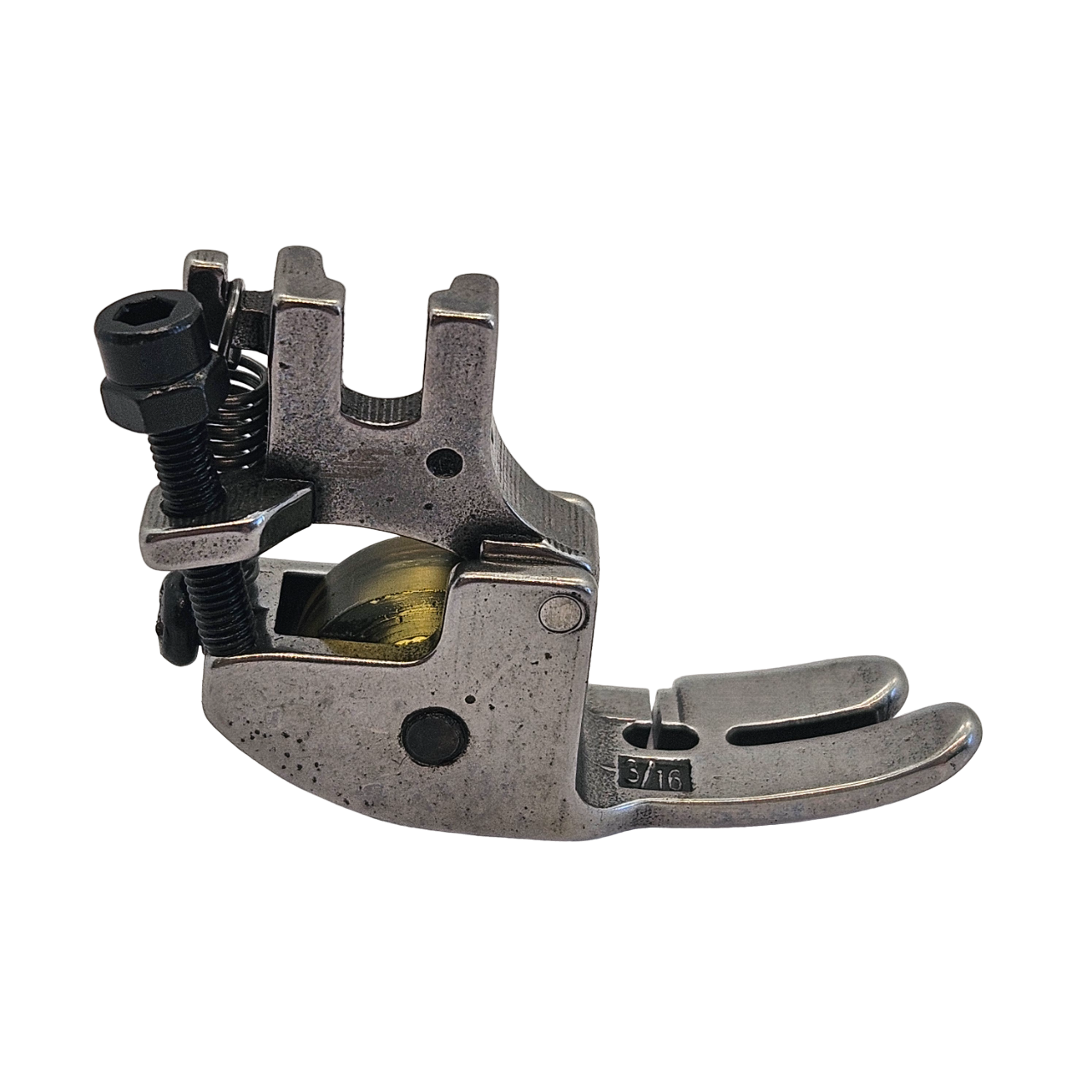 Düz Makine Bıçaklı Sarı Teker Ayak /  HS-GL20 3/16