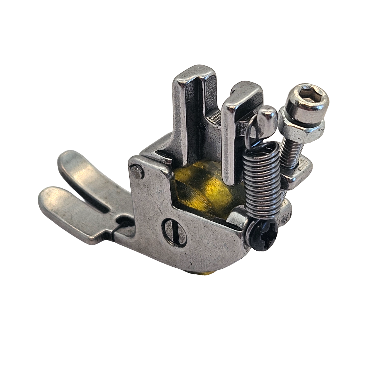 Düz Makine Bıçaklı Sarı Teker Ayak /  HS-GL20 1/4