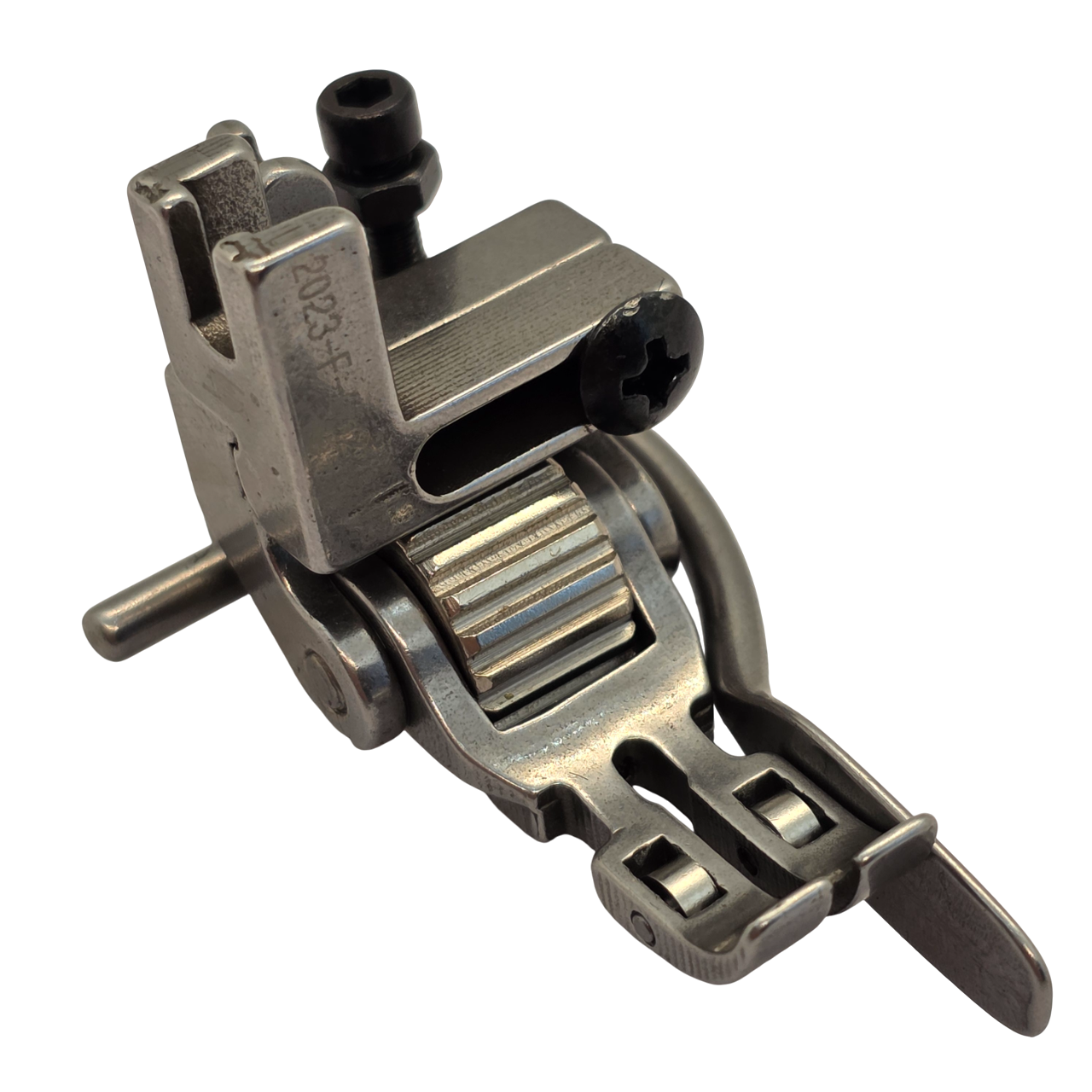Düz Makine Sağ-Sol Ayarlı Fermuar Çizgili Metal Teker Ayak / HS-GL29