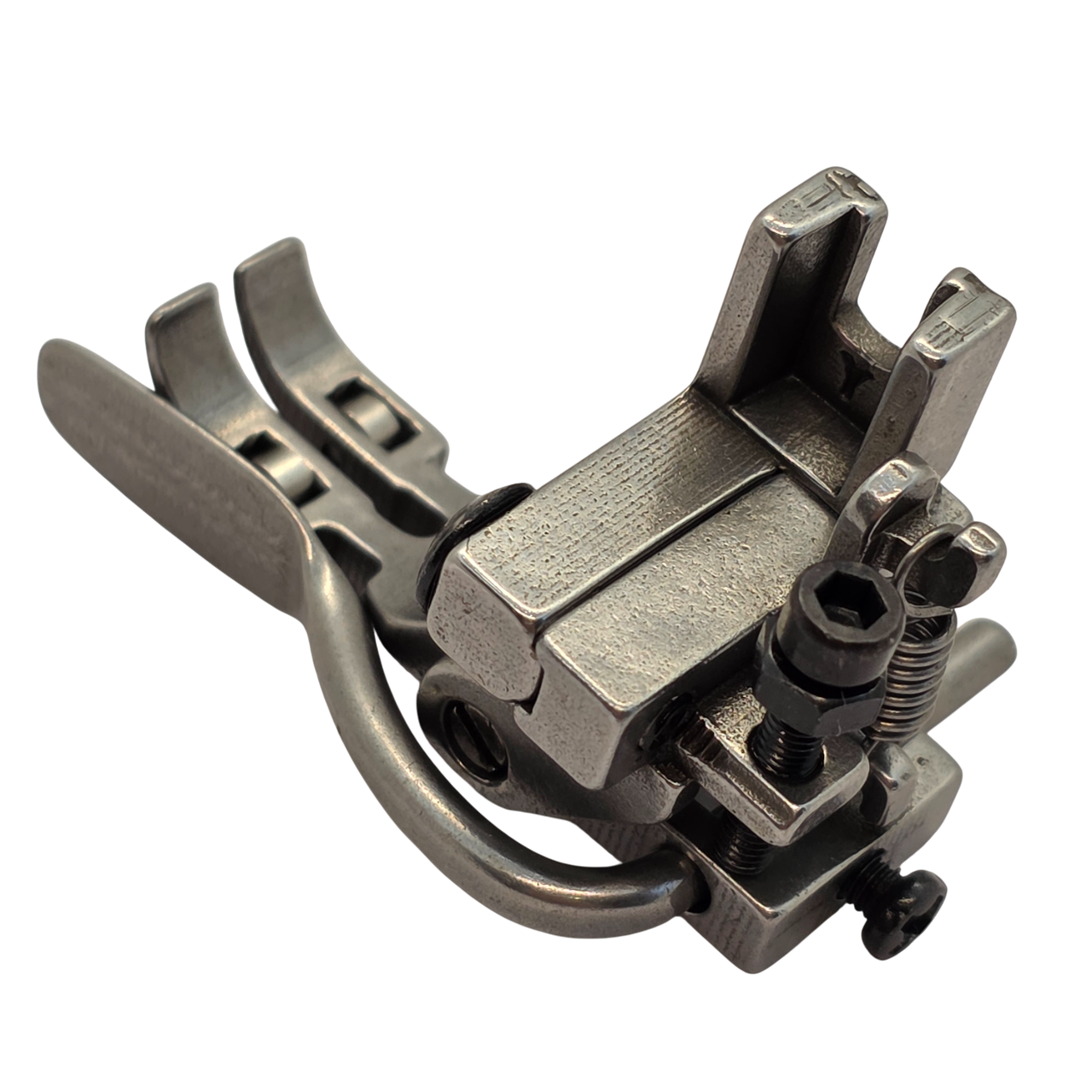 Düz Makine Sağ-Sol Ayarlı Fermuar Çizgili Metal Teker Ayak / HS-GL29