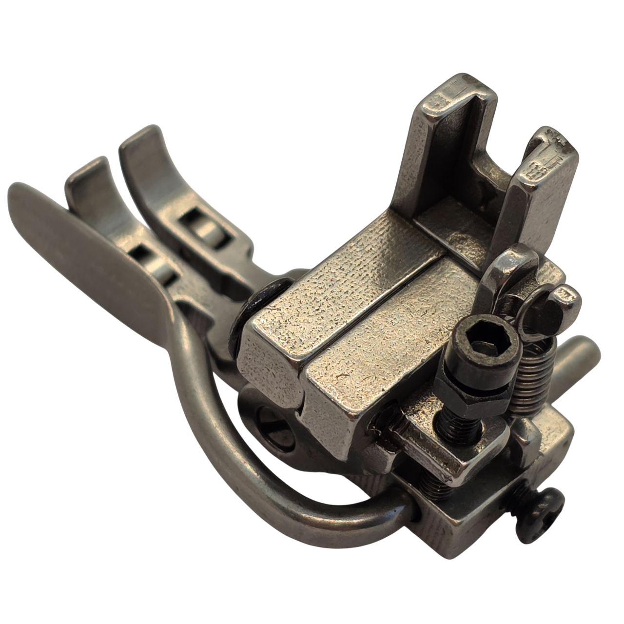 Düz Makine Sağ-Sol Ayarlı Fermuar Tırtırlı Metal Teker Ayak / HS-GL29