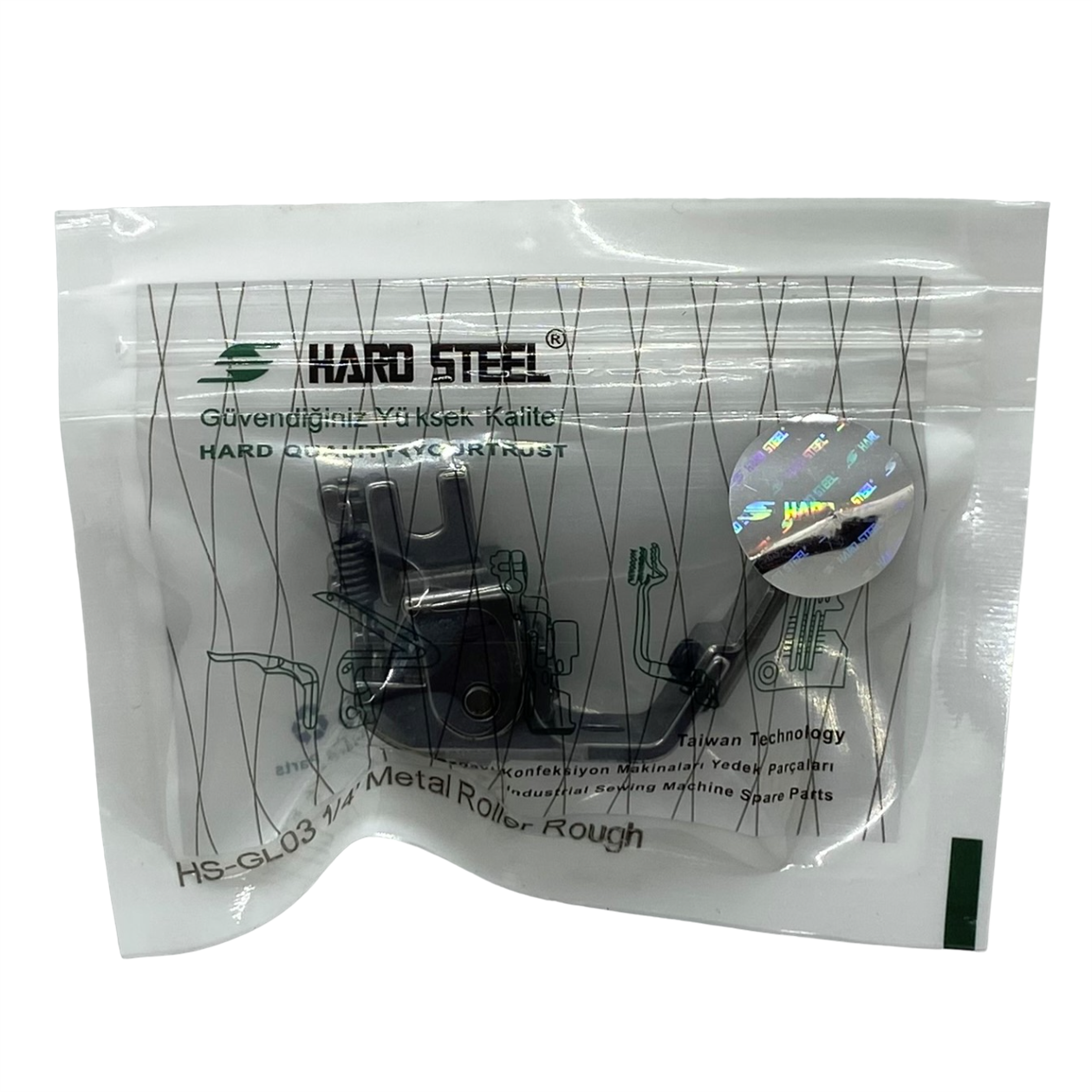 Düz Makine Ekstrafor Metal Teker Ayak / HS-GL03 1/4