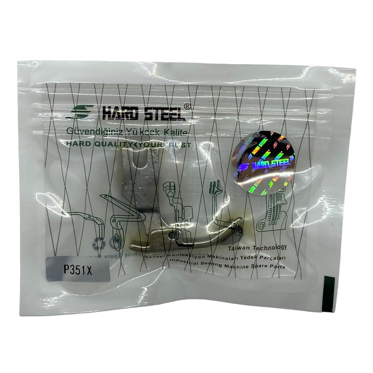Düz Makine Kaynaklı Ayak 6mm / P351-X