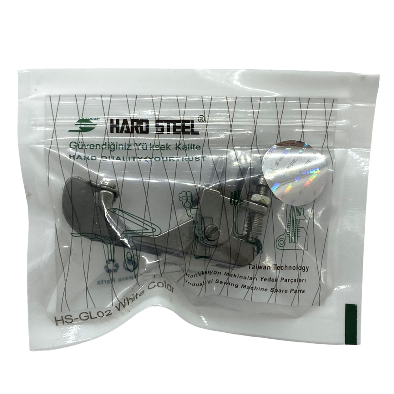 Düz Makine Takipli Beyaz Teker Ayak / HS-GL02