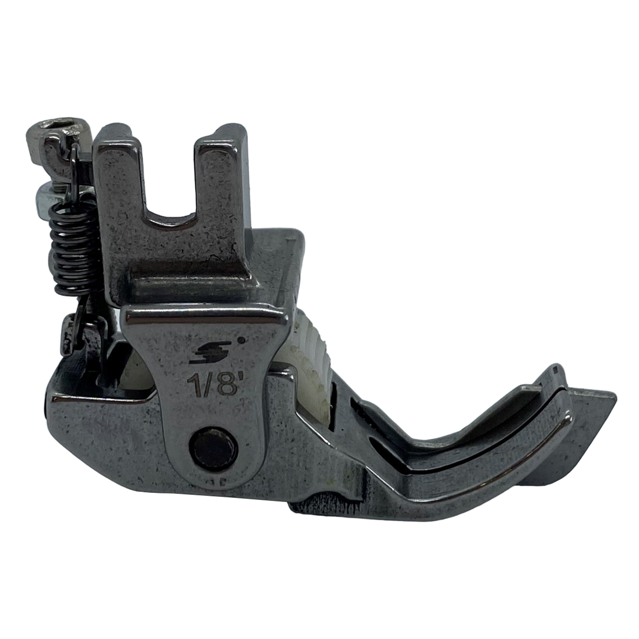 Düz Makine Sp-18 Model Tırnaklı Çima Beyaz Teker Ayak / HS-GL04 1/8