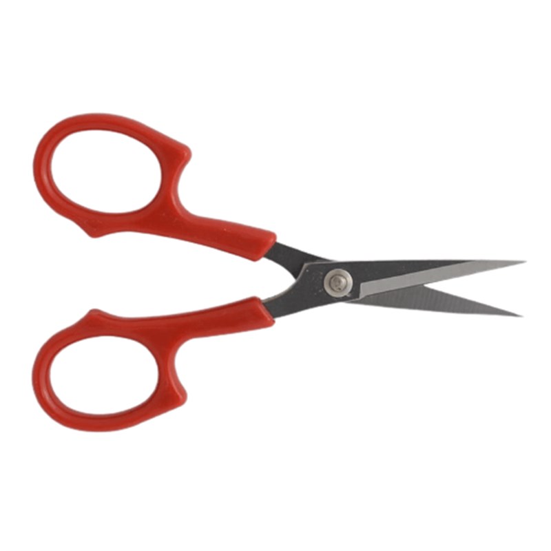 Plastik Saplı Düz Nakış Makası (5.12 inç - 130mm) / HS-1553