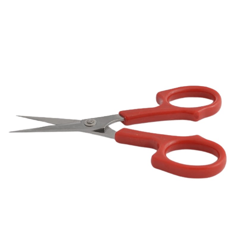 Plastik Saplı Düz Nakış Makası (5.12 inç - 130mm) / HS-1553