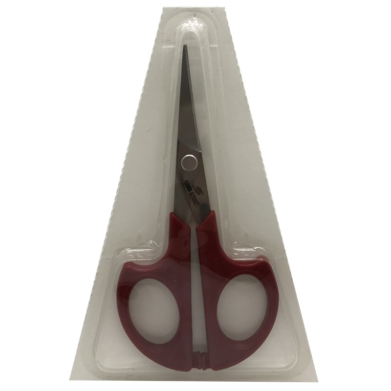 Plastik Saplı Eğri Nakış Makası (5.37 inç- 136.5mm) / HS-1673