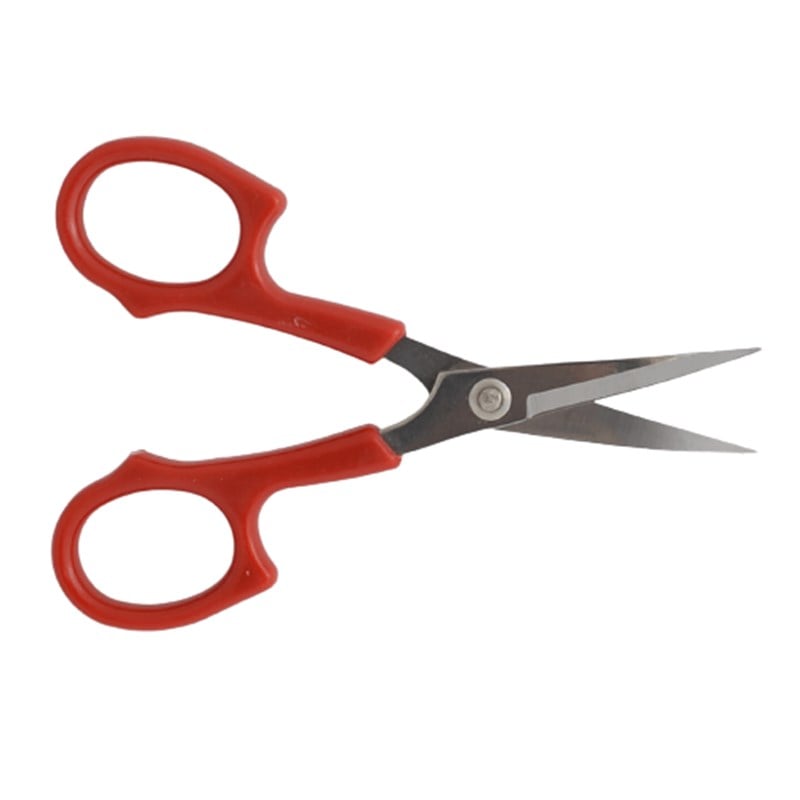 Plastik Saplı Eğri Nakış Makası (5.12 inç - 130mm) / HS-1553