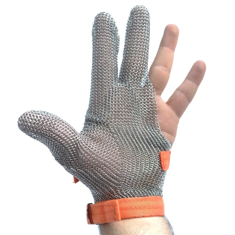 Koruyucu Çelik Eldiven 3 Parmak XLarge / BMGLV-02XL