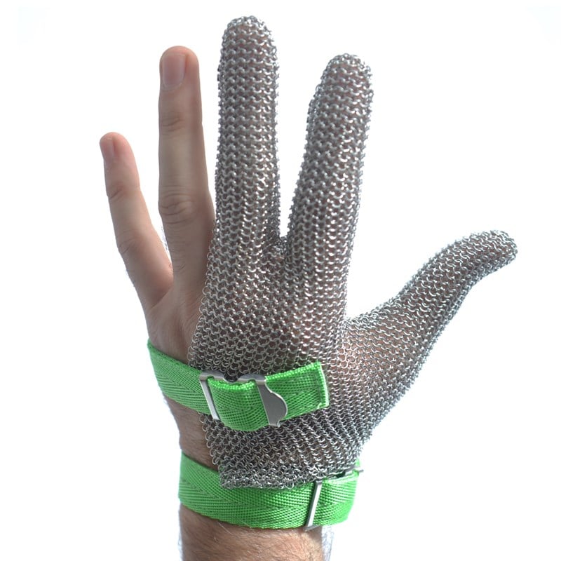 Koruyucu Çelik Eldiven 3 Parmak XSmall / BMGLV-02XS