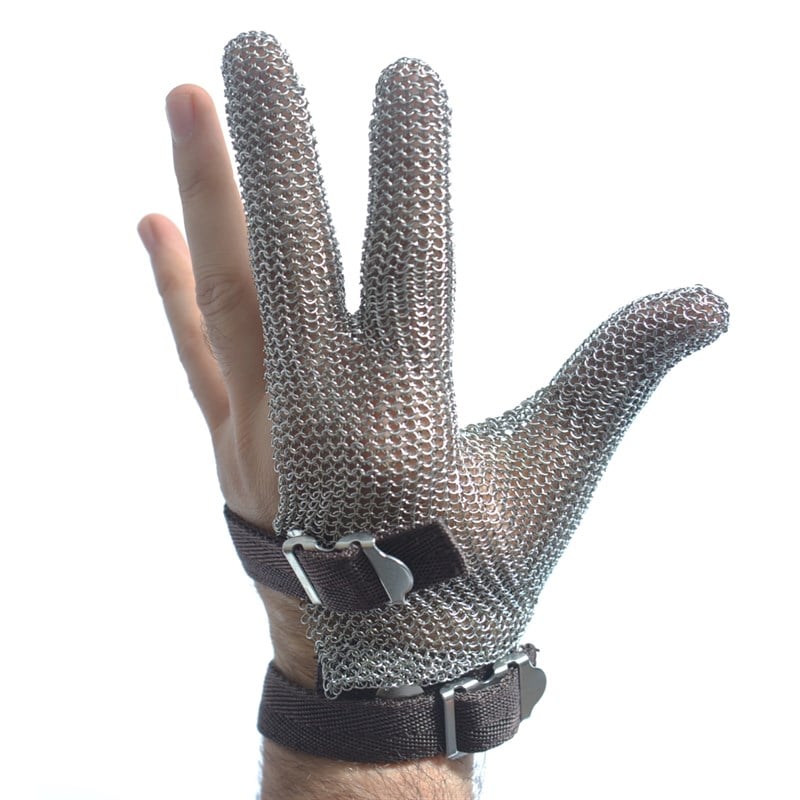 Koruyucu Çelik Eldiven 3 Parmak XXSmall / BMGLV-02XXS