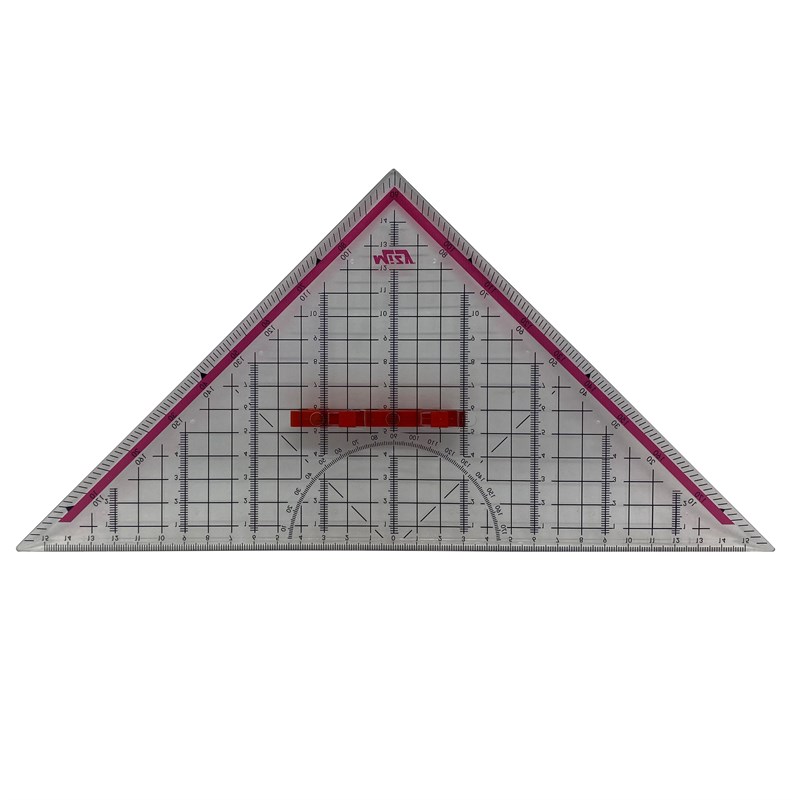 Geoderik Üçgen Cetvel 32cm (Kutulu) / TR-500