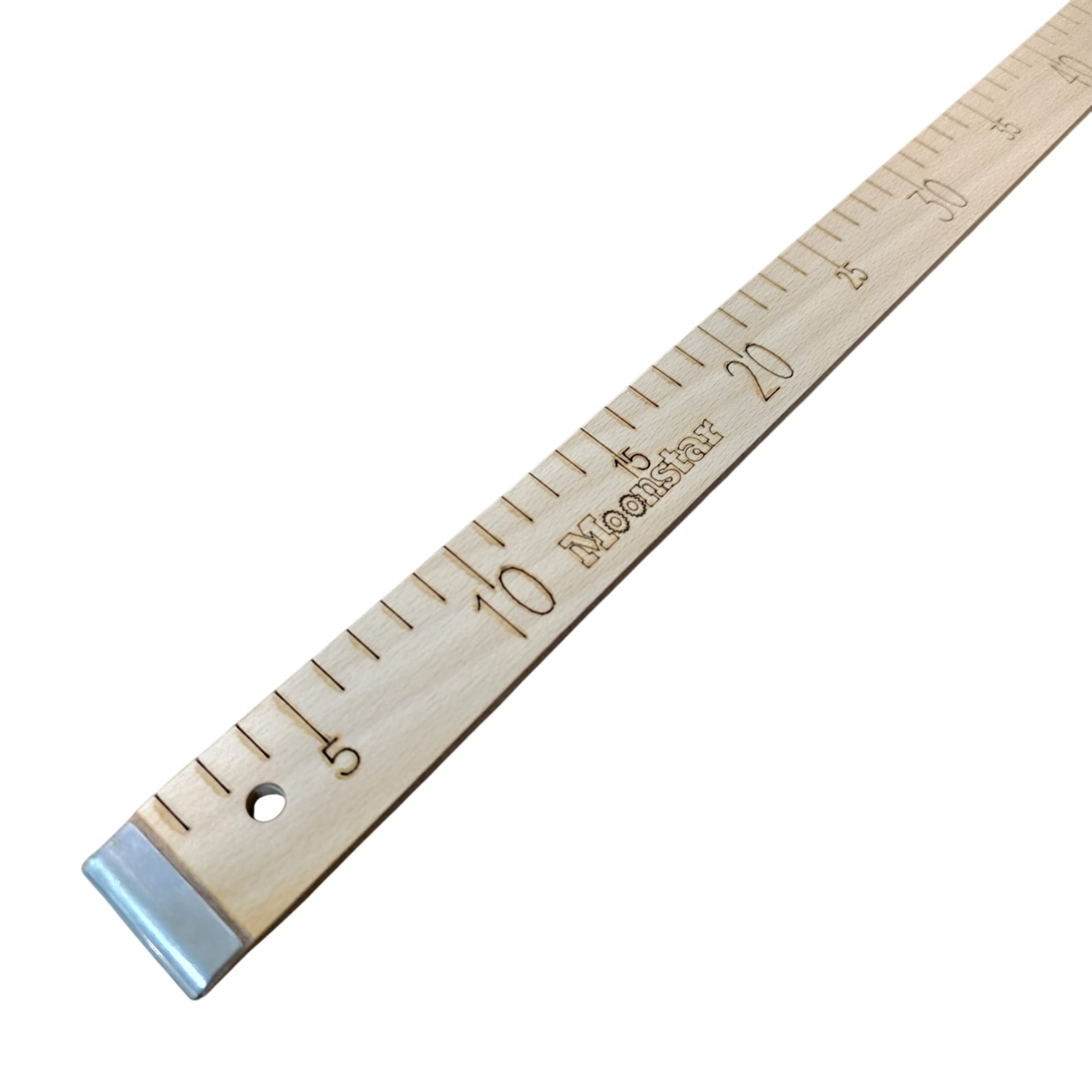 Ahşap Manifatura Cetveli Demirli 1 Metre (100cm) (MDF)