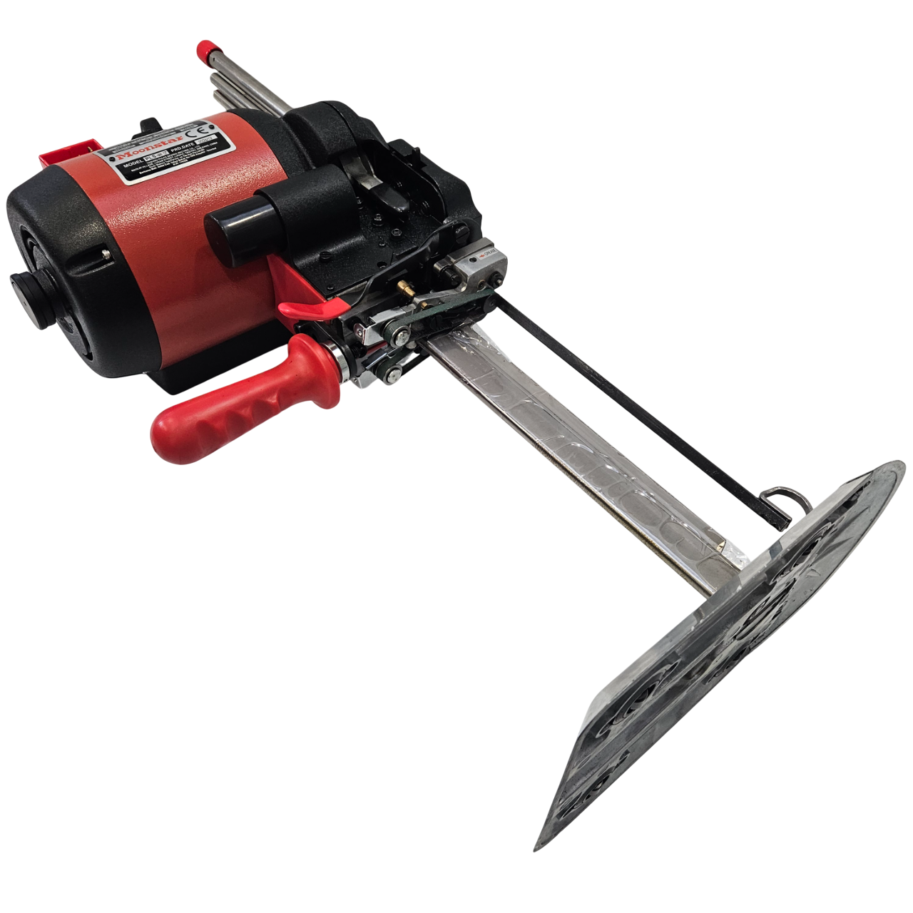 Dik Kumaş Kesim Motoru 1600W 4000 Devir Kırmızı-Siyah Kafa  / PLS-988 12İNÇ