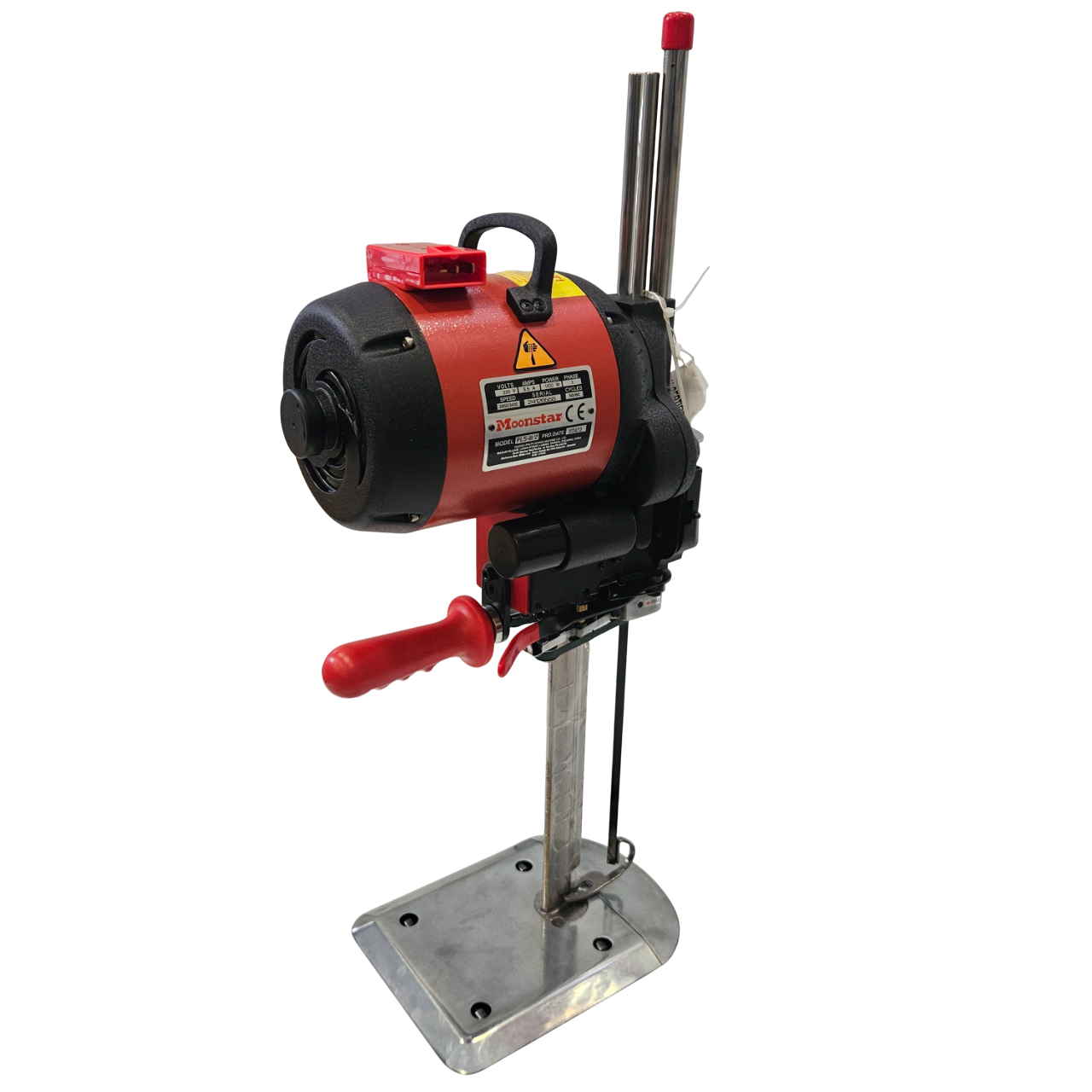 Dik Kumaş Kesim Motoru 1600W 4000 Devir Kırmızı-Siyah Kafa  / PLS-988 12İNÇ