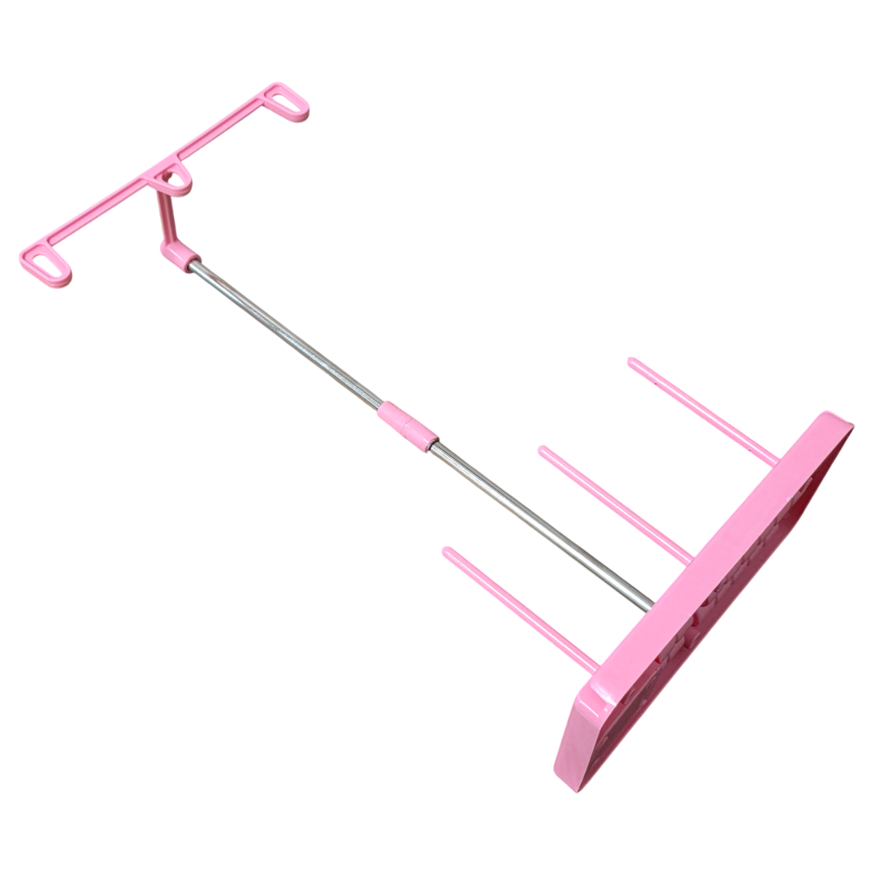 Ev Tipi Dikiş Makinesi Pembe Plastik Çardak Seti (Metal Borulu) / TS-500