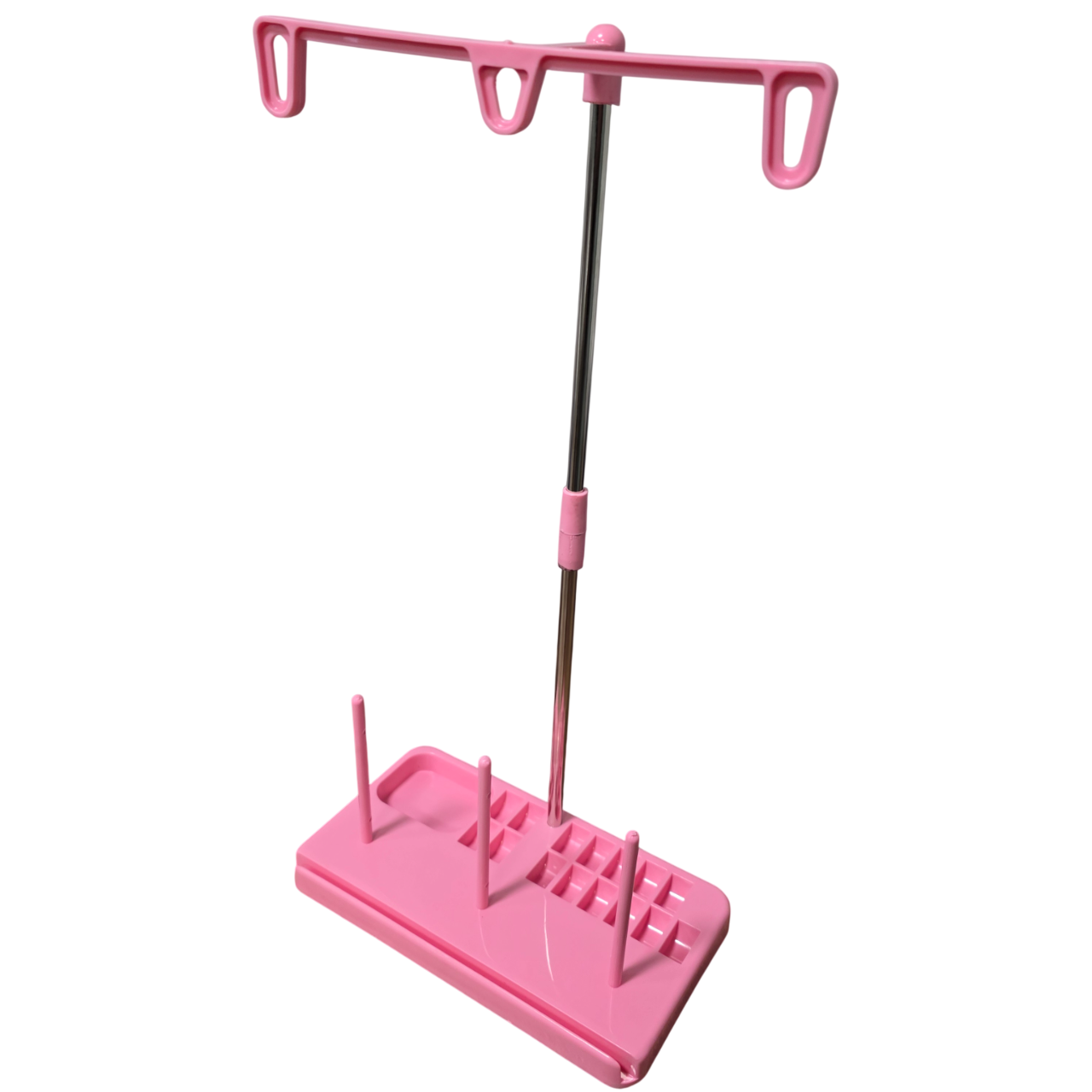 Ev Tipi Dikiş Makinesi Pembe Plastik Çardak Seti (Metal Borulu) / TS-500