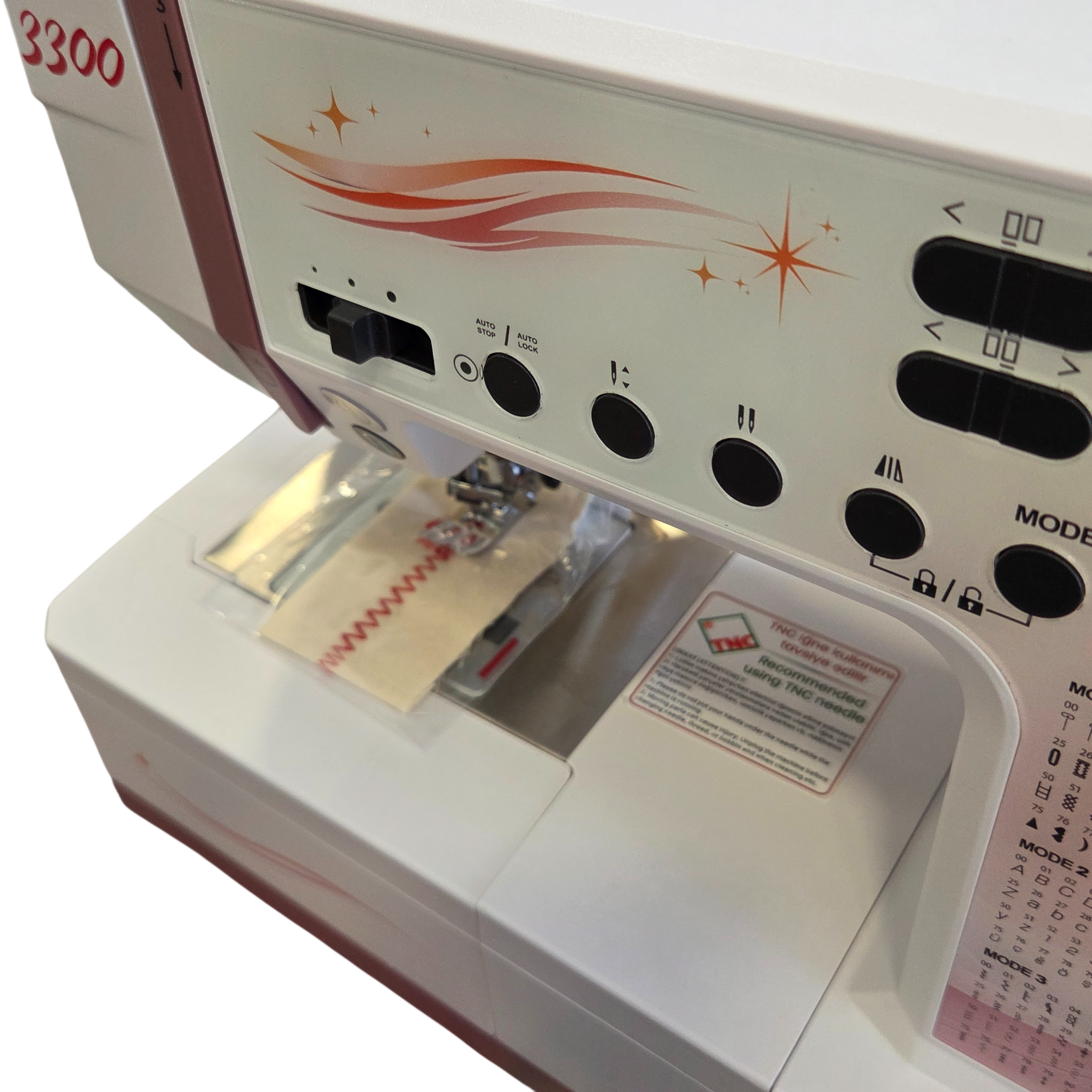 Ev Tipi Elektronik Düz Dikiş Makinesi 300 Desen / Model 3300