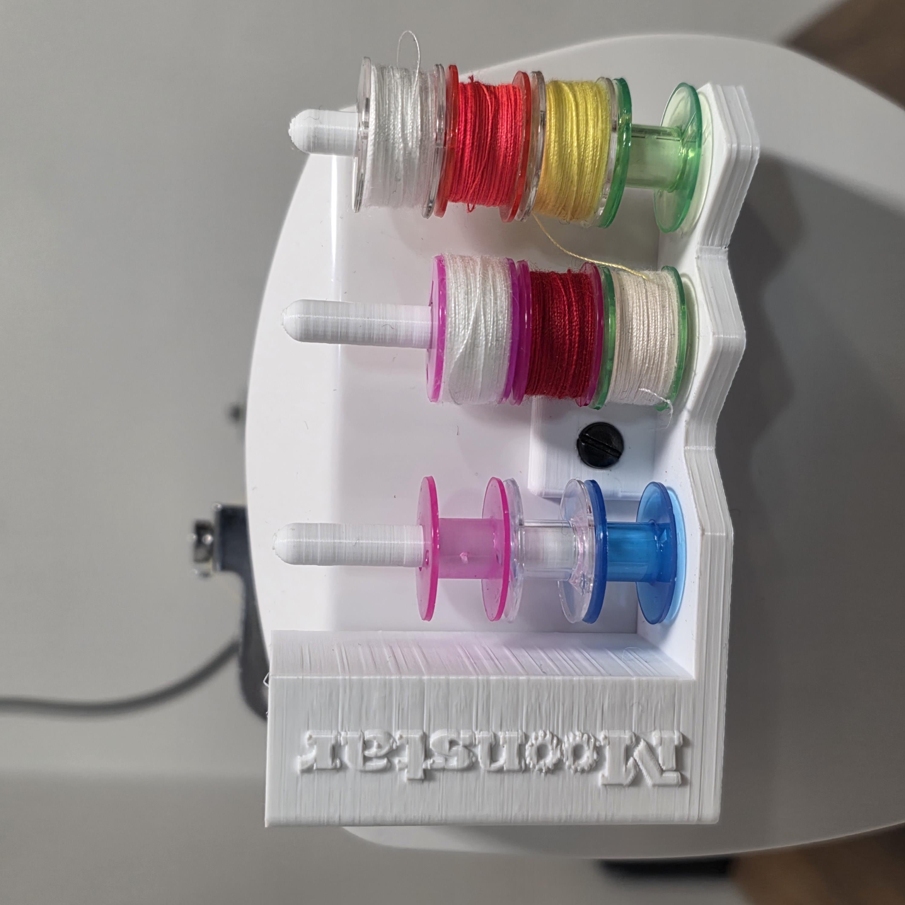 Ev Tipi Masura ve Aksesuar Koyma Aparatı 3 lü Tek Kutulu Beyaz / MS1609