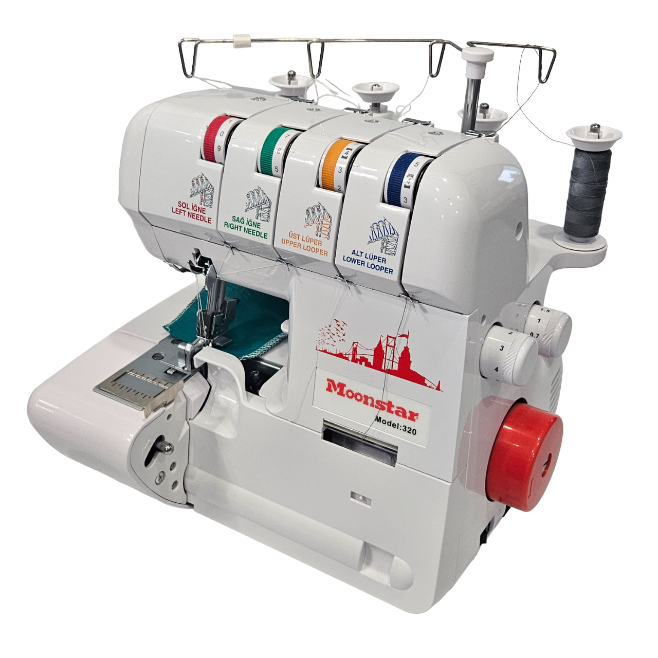 Ev Tipi Overlok Dikiş Makinesi 3-4 İplik / Model 320