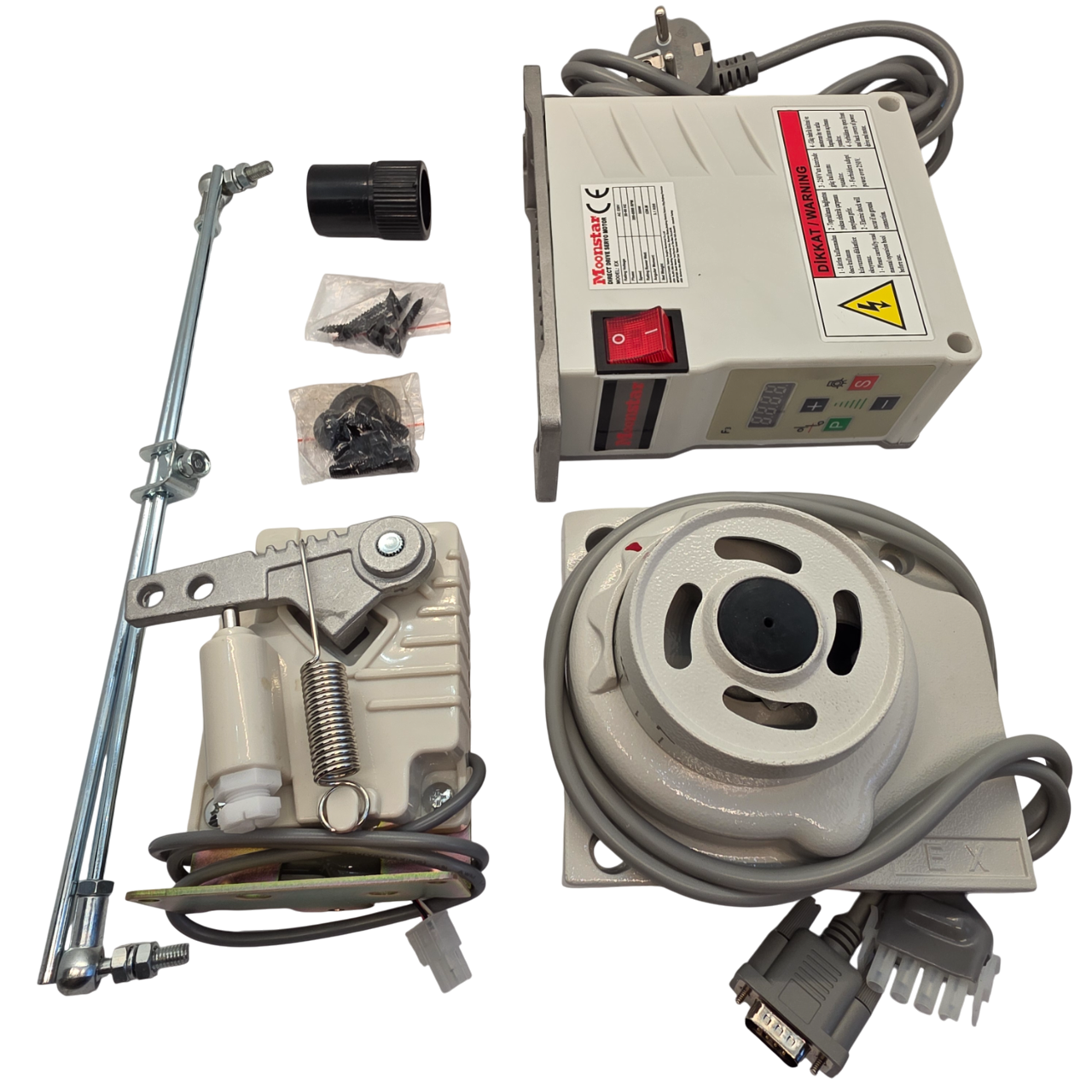 Pegasus Overlok EX Kafadan Motor (F3 Tipi) / EX
