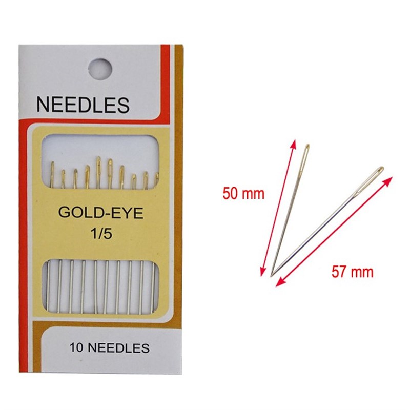 Dikiş Aksesuar ÇeşitleriMoonstarEl Dikiş İğnesi / GOLD-EYE 1/5