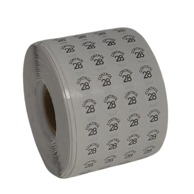 Etiket ÇeşitleriMoonstarEtiketleme Makinesi Kontrol Etiket 28 No