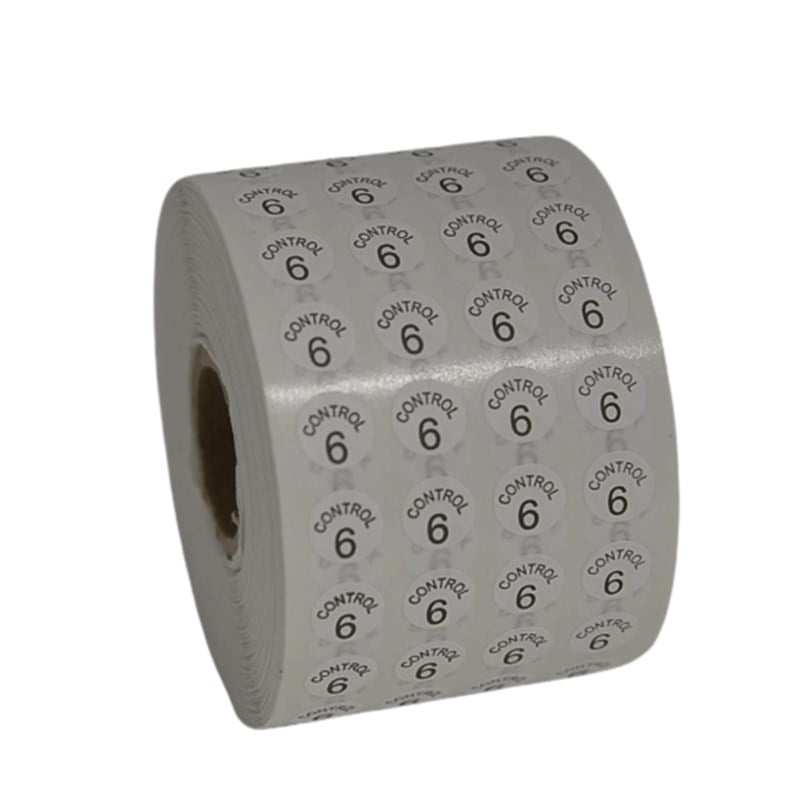 Etiket ÇeşitleriMoonstarEtiketleme Makinesi Kontrol Etiket 6 No