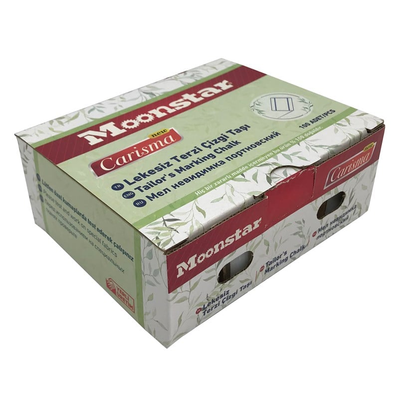 Sabun Çizgi Taşı Beyaz 100 Adet / CARISMA-02