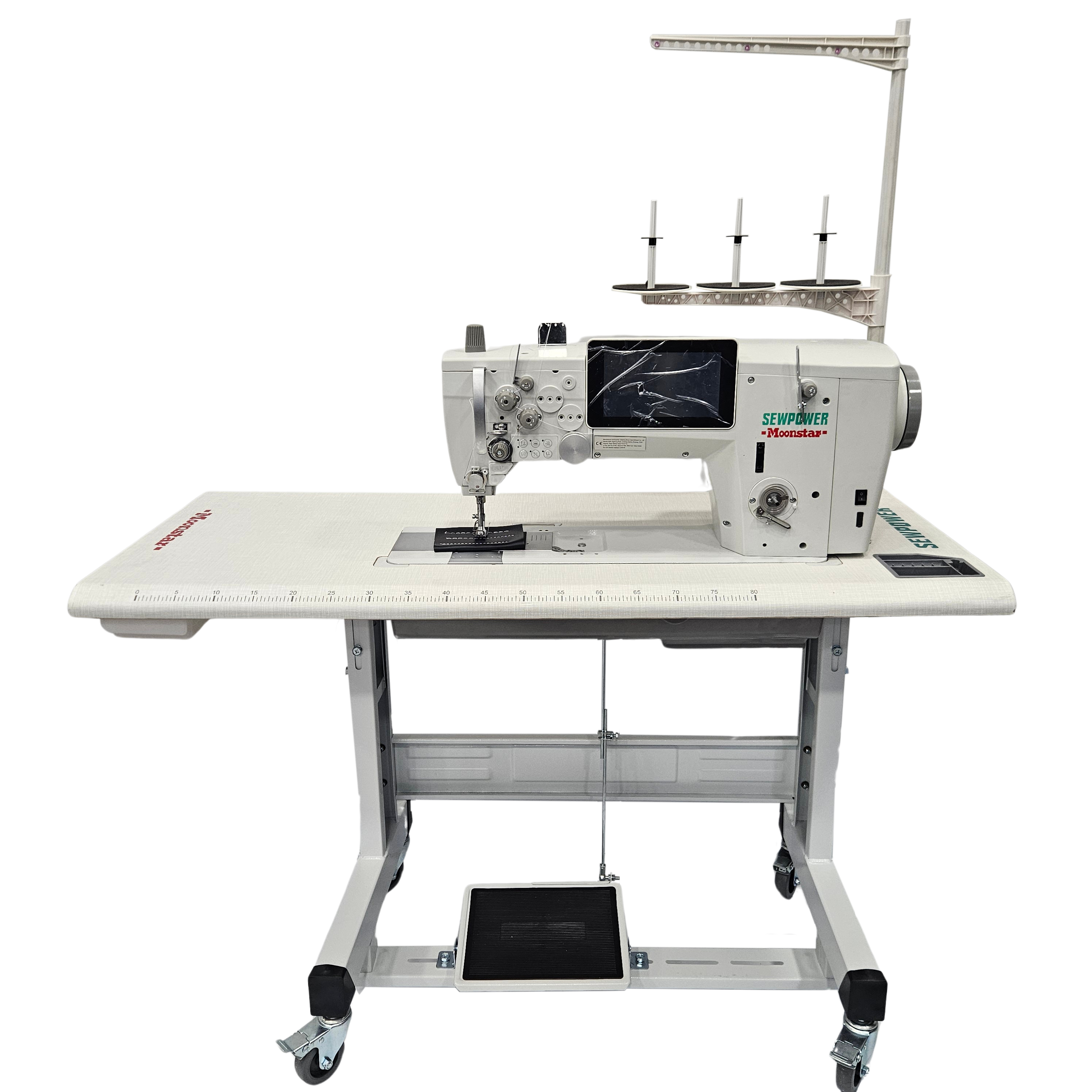 DA 2867 Çift Papuç İnce Baş Deri Dikiş Makinesi / SP-2867