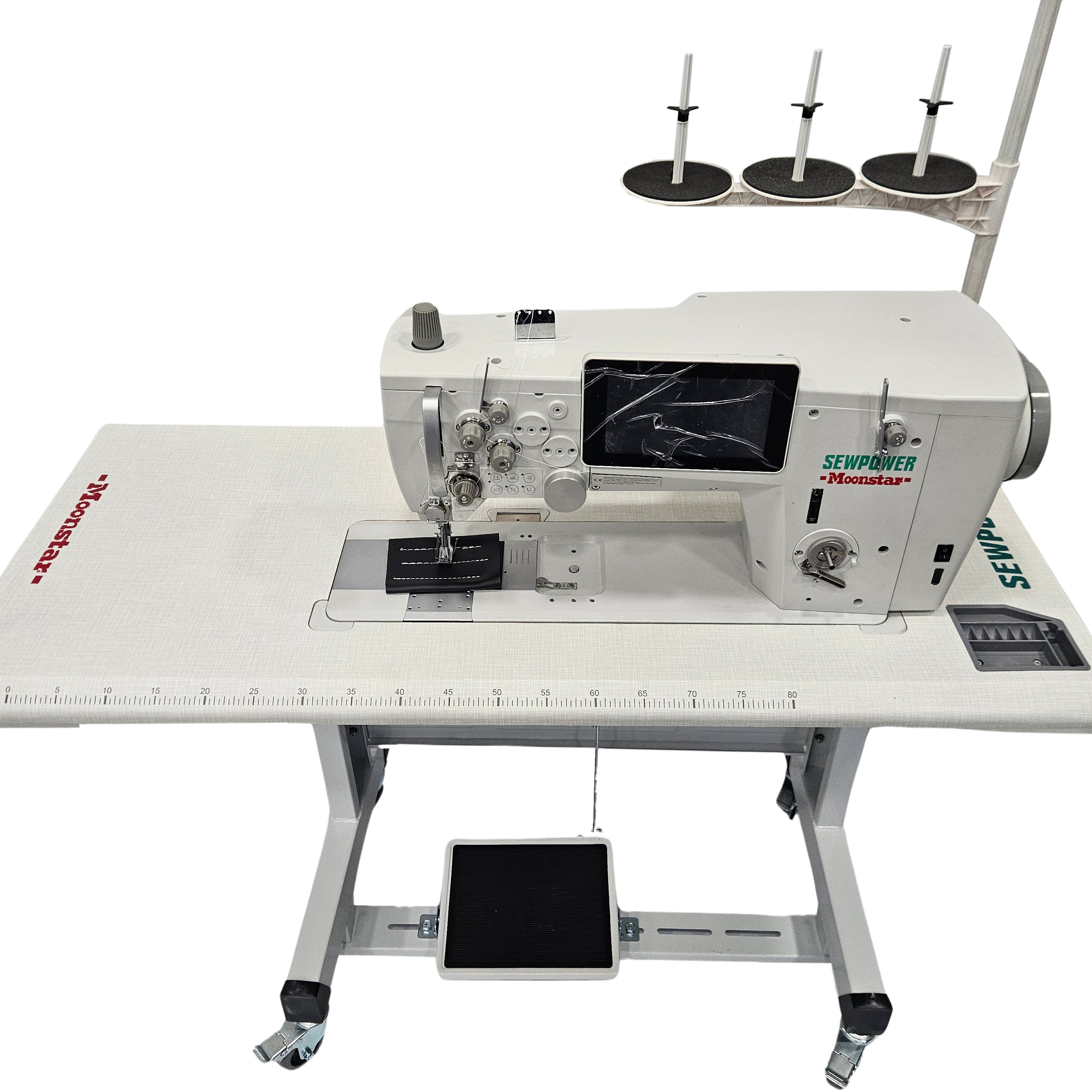 DA 2867 Çift Papuç İnce Baş Deri Dikiş Makinesi / SP-2867