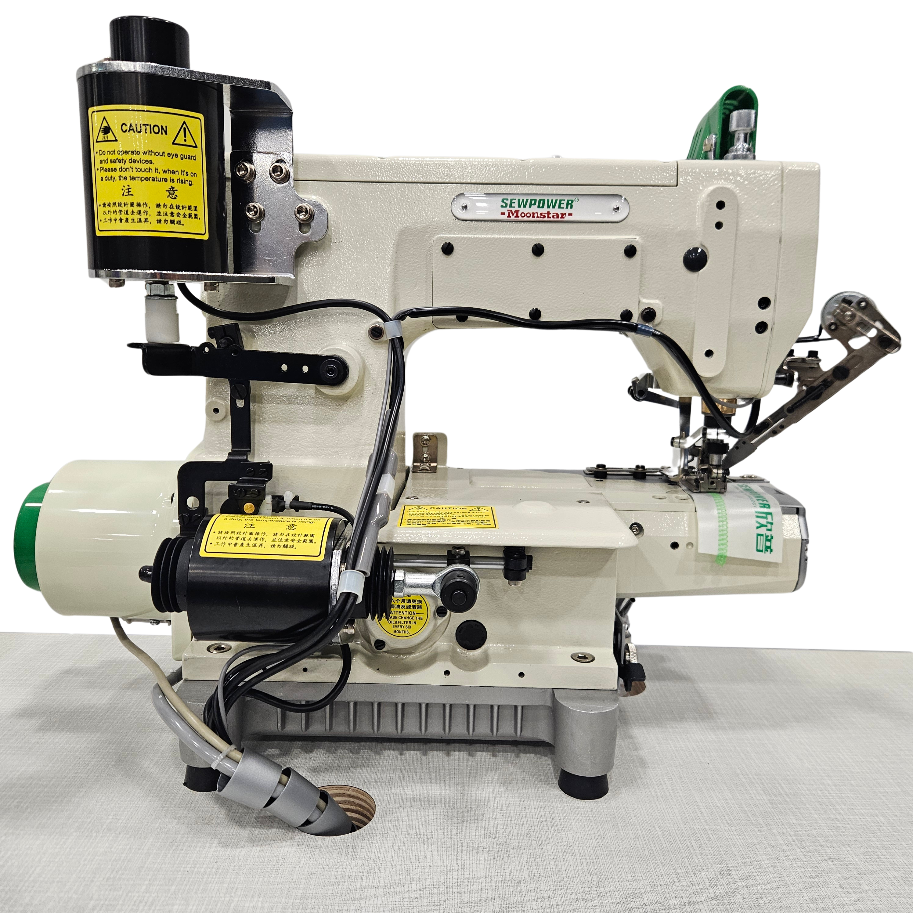 Otomatik Soldan Bıçaklı Regulalı Reçme Dikiş Makinesi / SP-787-N600