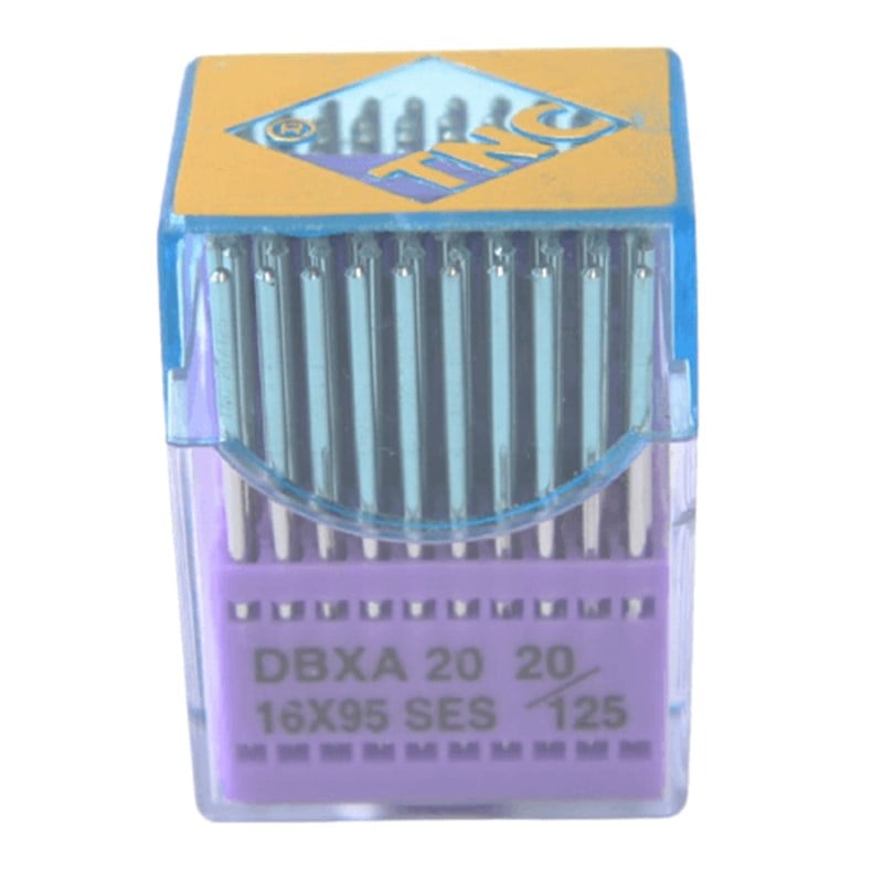 Düz Dikiş İğnesiTNCDüz Makine İnce Dip Dikiş İğnesi / DBXA20 (DBX1) SES 20/125 100ADET