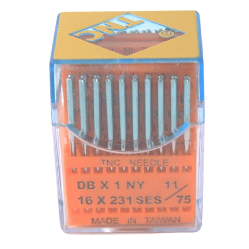Düz Dikiş İğnesiTNCDüz Makine İnce Dip Dikiş İğnesi / DBX1 SES 11/75 100ADET