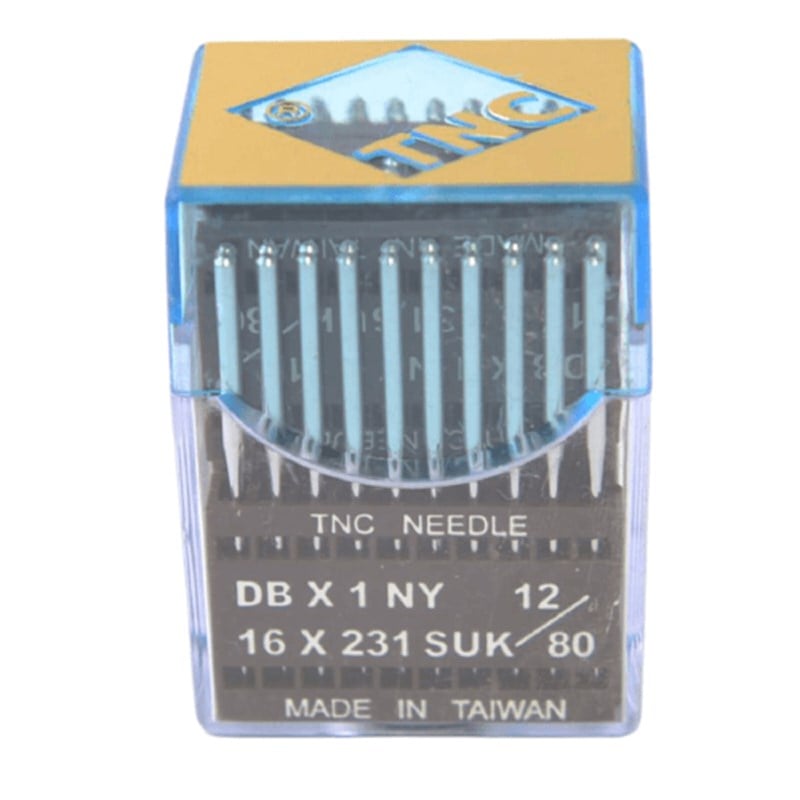 Düz Dikiş İğnesiTNCDüz Makine İnce Dip Dikiş İğnesi / DBX1 SUK 12/80 100ADET