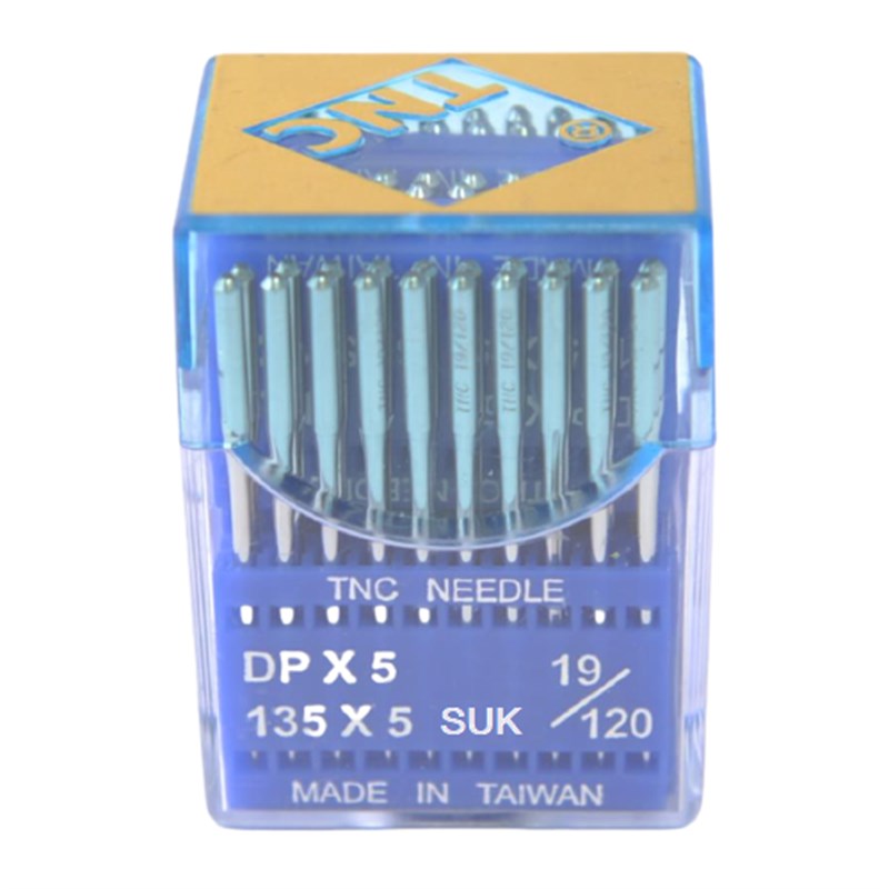 Düz Dikiş İğnesiTNCDüz Makine Kalın Dip Dikiş İğnesi / DPX5 SUK 19/120 100ADET