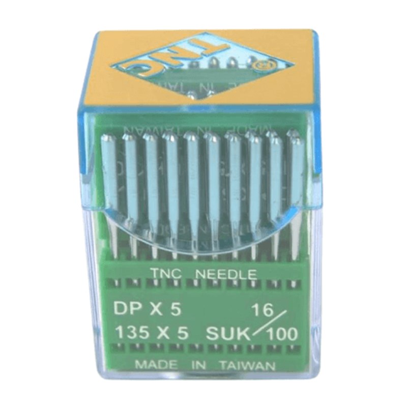 Düz Dikiş İğnesiTNCDüz Makine Kalın Dip Dikiş İğnesi / DPX5 SUK 16/100 100ADET