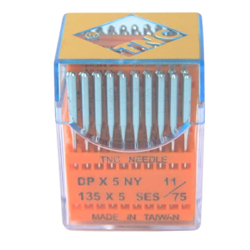 Düz Dikiş İğnesiTNCDüz Makine Kalın Dip Dikiş İğnesi / DPX5 SES 11/75 100ADET