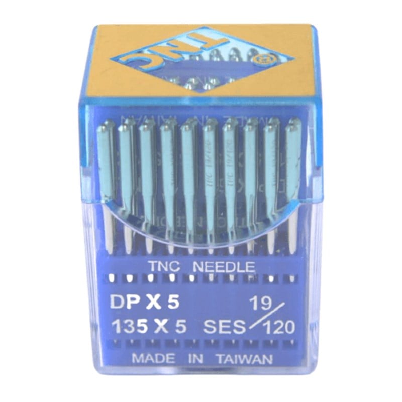 Düz Dikiş İğnesiTNCDüz Makine Kalın Dip Dikiş İğnesi / DPX5 SES 19/120 100ADET