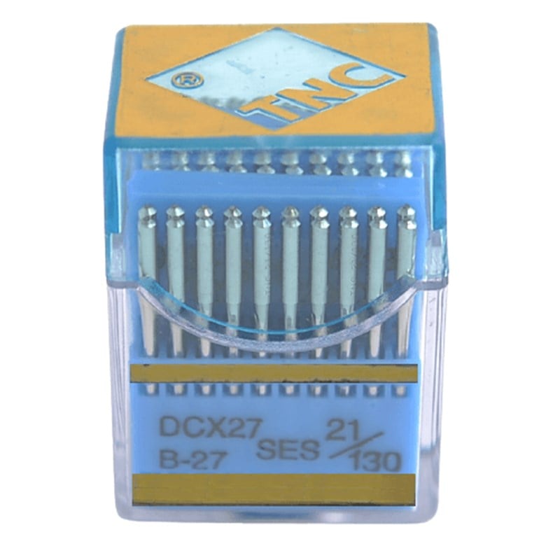 Overlok İğnesiTNCOverlok Yanmaz Dikiş İğnesi / DCX27 SES PVD 21/130 100ADET