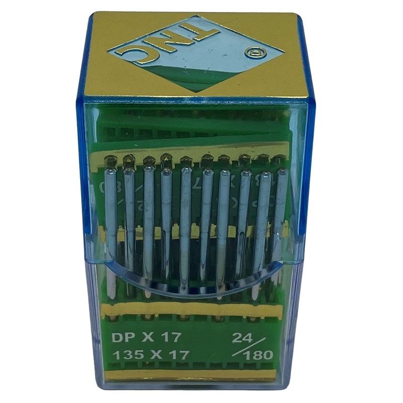 Ponteriz İğnesiTNCPonteriz Yanmaz Dikiş İğnesi / DPX17 SES PVD 24/180 50 ADET