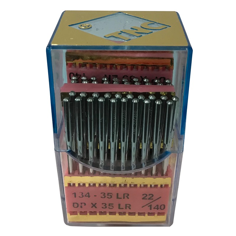 Saya İğnesiTNCSaya Baltalı Yanmaz Dikiş İğnesi /134-35LR(DPX35) SES PVD 22/130 100ADET