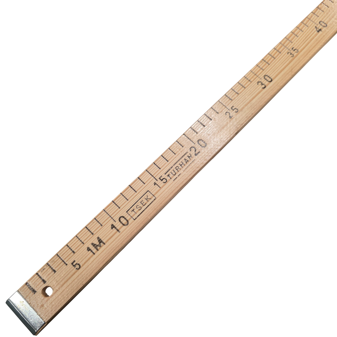 Cetvel ÇeşitleriTurhanAhşap Manifatura Cetveli Demirli 1 Metre (100cm) 