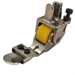 Düz Makine Ekstrafor Ayarlı ve Mesafeli Sarı Teker Ayak / S10