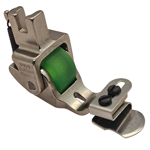 Düz Makine Ekstrafor Ayarlı ve Mesafeli Yeşil Teker Ayak / S10