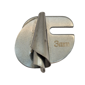 Düz Makine Kıvırma Aparatı 3mm / DY602-B  3mm