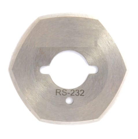 Yuvarlak Kesim Motor 6 Köşe Bıçak / RS-232(6) - RS(50)