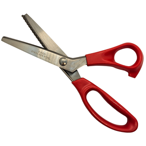 Plastik Saplı Sürfile Zikzak Makası 9-1/4 İnç 23.3cm / A-85